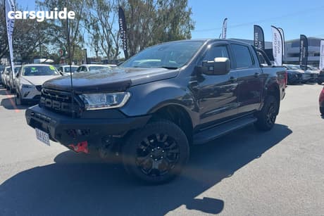 Grey 2021 Ford Ranger Double Cab Pick Up Xlt 2.0 (4X4)
