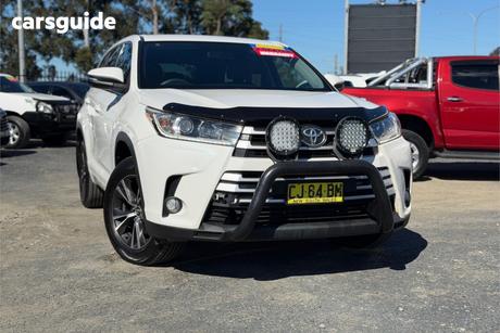 White 2017 Toyota Kluger Wagon Gx (4X2)