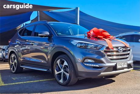Grey 2017 Hyundai Tucson Wagon Highlander (Awd)
