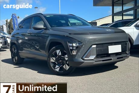 Grey 2025 Hyundai Kona Wagon Hybrid Elite