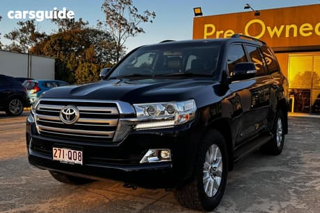 Blue 2016 Toyota Landcruiser Wagon Vx (4X4)