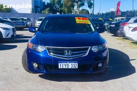 Blue 2013 Honda Accord Euro Sedan LUXURY F