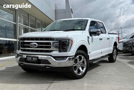 White 2023 Ford F150 Double Cab Pick Up Lariat Lwb (4Wd)
