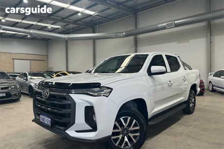 White 2023 LDV ET60 Double Cab Utility Electric