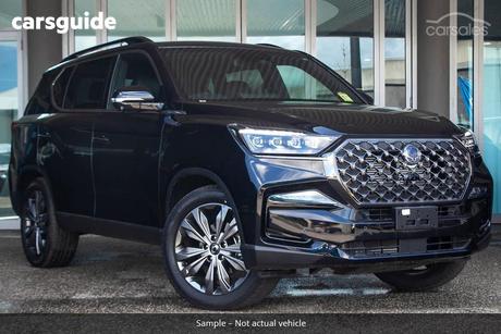 Black 2026 KGM Rexton Wagon Ultimate Sport Pack (4Wd)