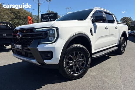 White 2025 Ford Ranger Double Cab Pick Up Wildtrak 3.0 (4X4)