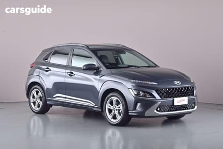 Grey 2021 Hyundai Kona Wagon Elite (Fwd)
