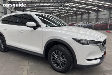 White 2021 Mazda CX-8 Wagon Touring (Fwd)