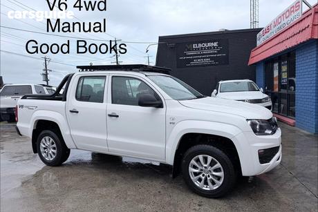 White 2019 Volkswagen Amarok Dual Cab Utility Tdi500 V6 Core 4Motion