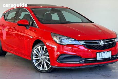 Red 2017 Holden Astra Hatchback Rs-V