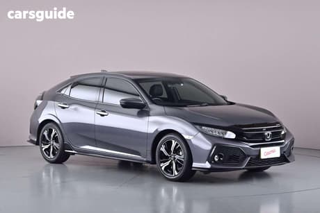 Grey 2018 Honda Civic Hatchback Rs