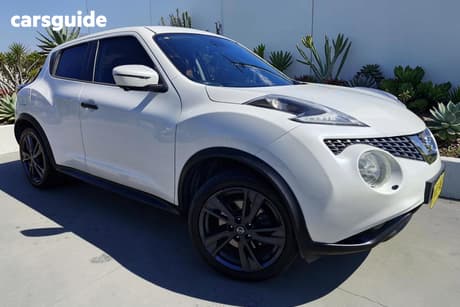 White 2018 Nissan Juke Wagon Ti-S (Awd)