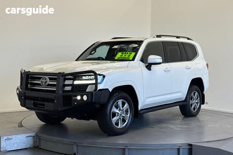 White 2024 Toyota Landcruiser Wagon Lc300 Vx (4X4)