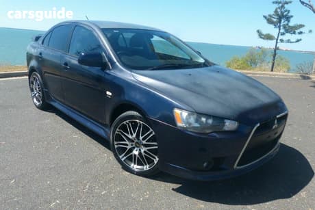 Blue 2012 Mitsubishi Lancer Sedan Vr-X