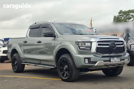 Grey 2025 GWM Cannon Alpha Dual Cab Utility Ultra (4X4)