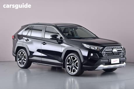 Black 2021 Toyota RAV4 Wagon Edge (Awd)