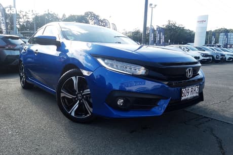 Blue 2016 Honda Civic Sedan Rs