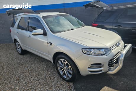Silver 2013 Ford Territory Wagon Titanium (Rwd)