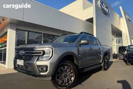 Silver 2025 Ford Ranger Double Cab Pick Up Wildtrak 3.0 (4X4)