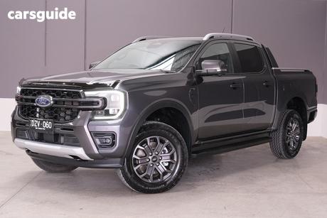 Grey 2026 Ford Ranger Double Cab Pick Up Wildtrak 3.0 (4X4)