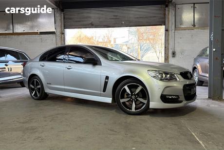 Silver 2016 Holden Commodore Sedan Sv6 Black Pack