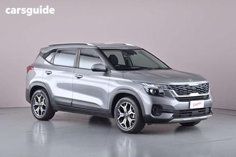 Grey 2019 Kia Seltos Wagon Sport (Fwd) With Safety Pack