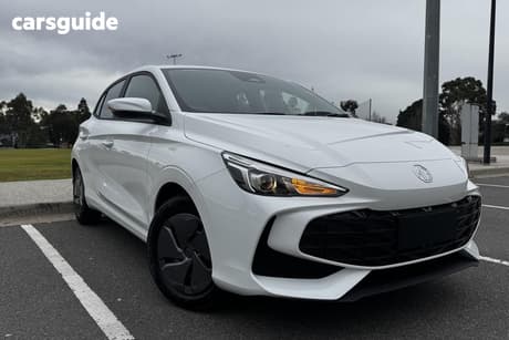 White 2025 MG MG3 Hatchback Vibe