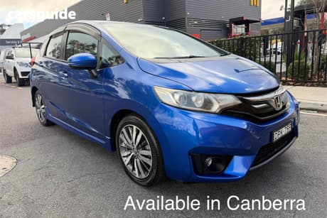 Blue 2016 Honda Jazz Hatchback Vti-L