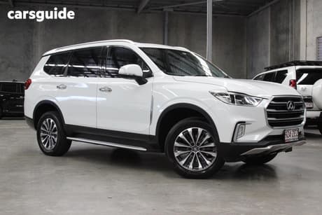 White 2018 LDV D90 Wagon Deluxe (2Wd)