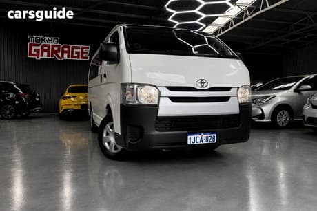 White 2016 Toyota HiAce Commercial CAMPING TRH200