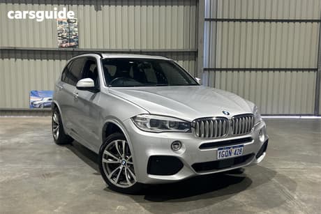 Silver 2018 BMW X5 Wagon Xdrive 40D
