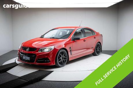 Red 2013 Holden Commodore Sedan Ss-V