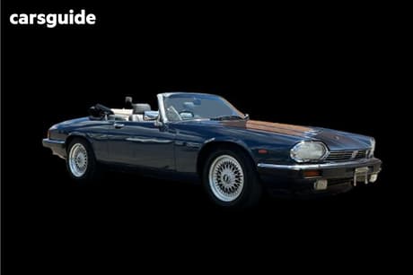 Blue 1991 Jaguar XJS Convertible V12