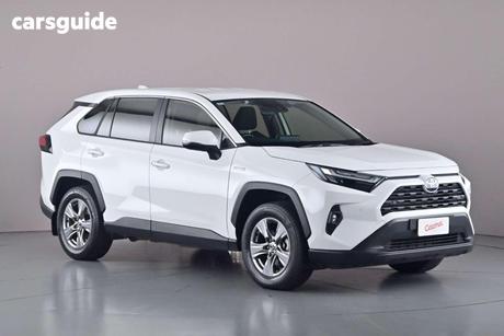White 2023 Toyota RAV4 Wagon Gx (2Wd) Hybrid