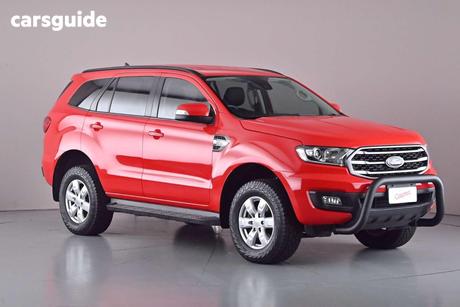Red 2021 Ford Everest Wagon Ambiente (4Wd)