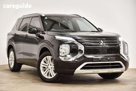 Black 2021 Mitsubishi Outlander Wagon Ls 7 Seat (2Wd)