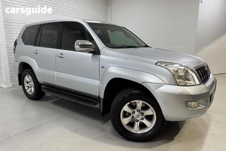 Silver 2003 Toyota Landcruiser Wagon Gxl (4X4)