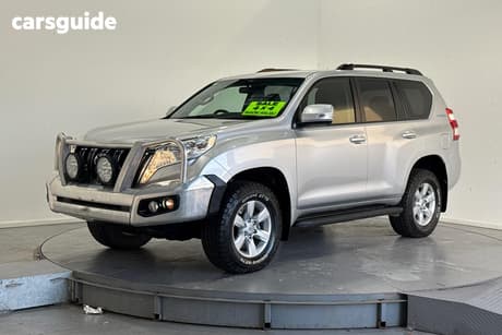Silver 2017 Toyota Landcruiser Prado Wagon Gxl (4X4)
