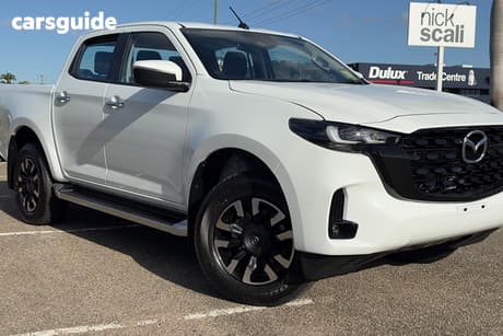 White 2025 Mazda BT-50 Dual Cab Pick-up Xtr (4X4)