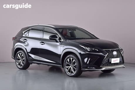 Black 2020 Lexus NX300H Wagon F Sport Hybrid (Fwd)