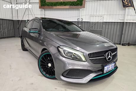 Grey 2016 Mercedes-Benz A250 Hatchback Sport