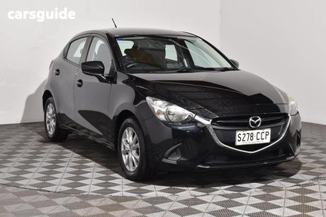 Black 2019 Mazda 2 Hatchback Maxx (5Yr)