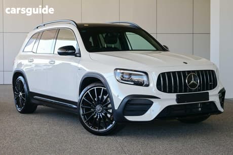 White 2020 Mercedes-Benz GLB35 Wagon 4Matic