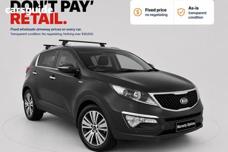 Black 2014 Kia Sportage Wagon Platinum (Awd)