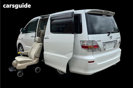 White 2007 Toyota Alphard OtherCar