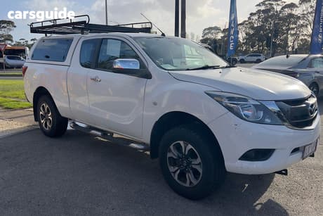 White 2017 Mazda BT-50 Freestyle Utility Xtr (4X4)