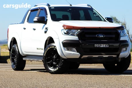 White 2017 Ford Ranger Dual Cab Pick-up Wildtrak 3.2 (4X4)