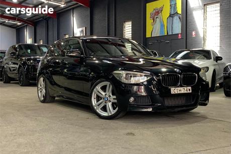 Black 2012 BMW 1 Hatch 125I R