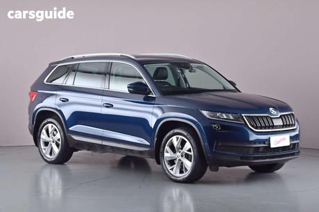 Blue 2018 Skoda Kodiaq Wagon 132 Tsi (4X4)