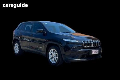 Black 2015 Jeep Cherokee Wagon Sport (4X2)